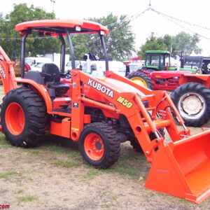 2011 KUBOTA M59 OROPS 4WD LOADER BACKHOE TRACTOR!