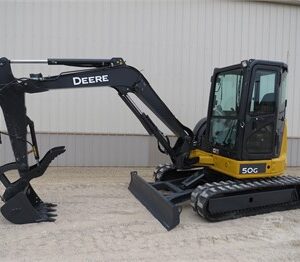 2016 John Deere 50G Mini Excavator # 3803